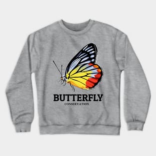 Save the Butterfly Protect the Nature Crewneck Sweatshirt